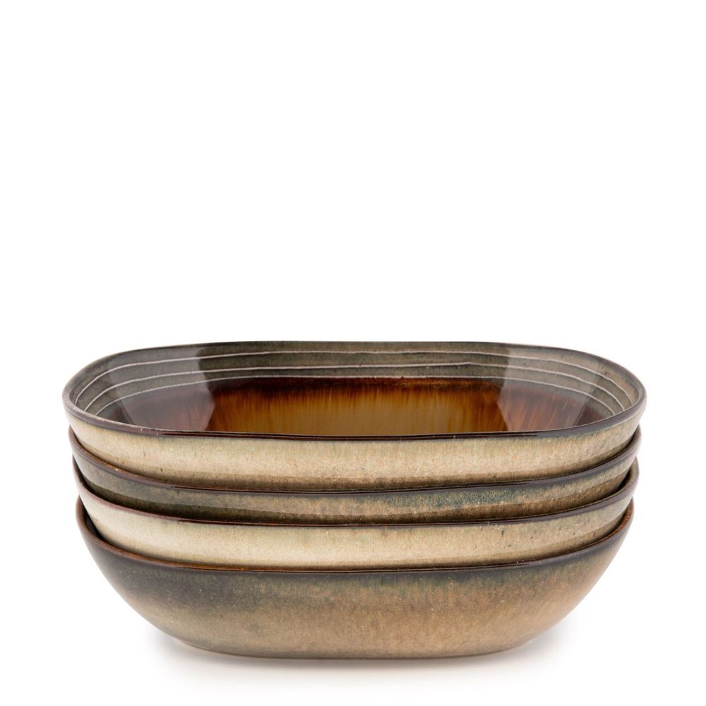 Bowls - The Comporta Oval Bowl - L - Set of 4 - BAZAR BIZAR LIVING