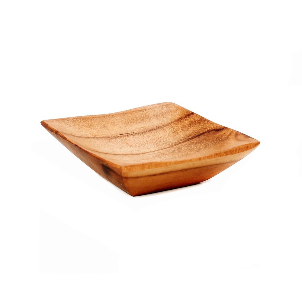 Plats et saladiers - Le Plateau à Sel Teak Root - XS - BAZAR BIZAR LIVING