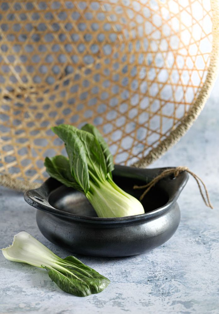 Platter and bowls - The Burned Pot - Black - BAZAR BIZAR LIVING