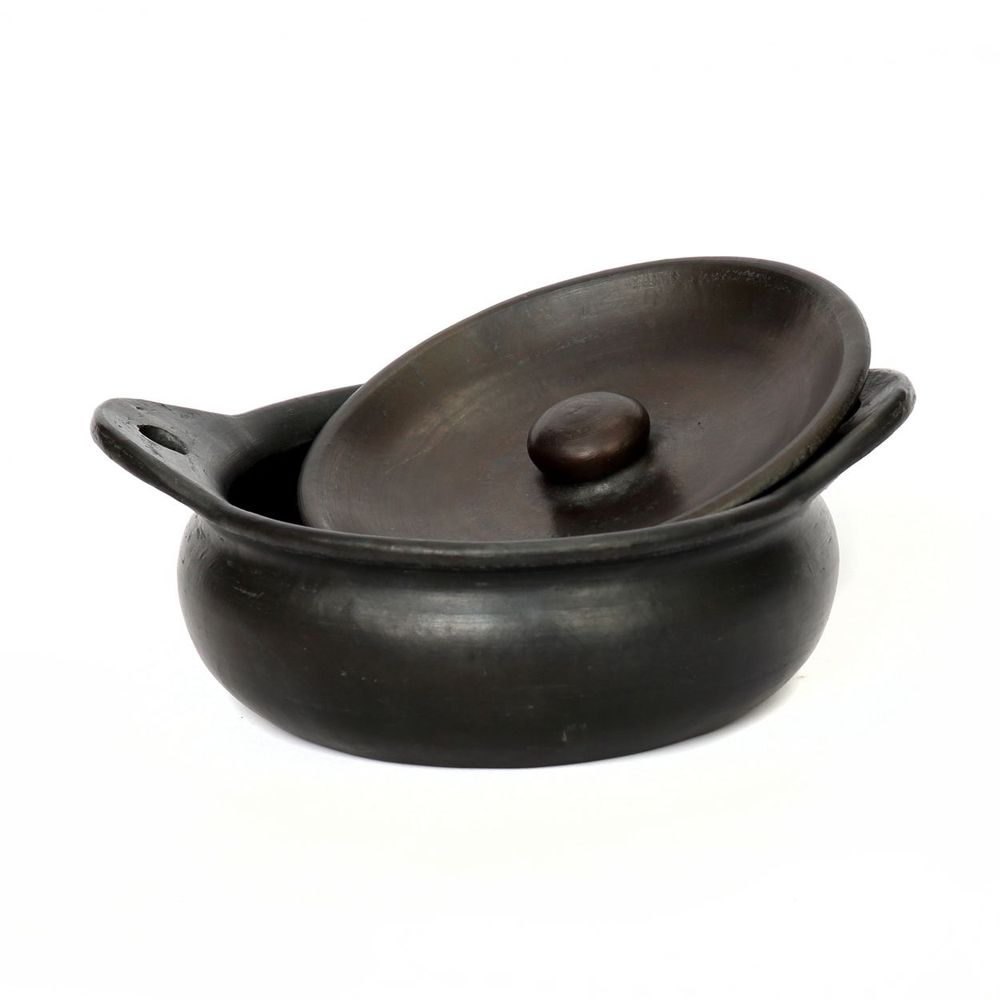 Platter and bowls - The Burned Pot - Black - BAZAR BIZAR LIVING