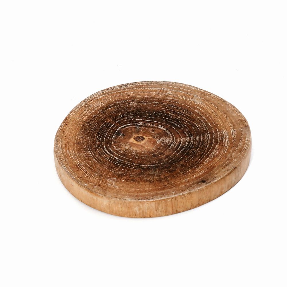 Table mat - The Teak Root Boho Coaster - BAZAR BIZAR LIVING