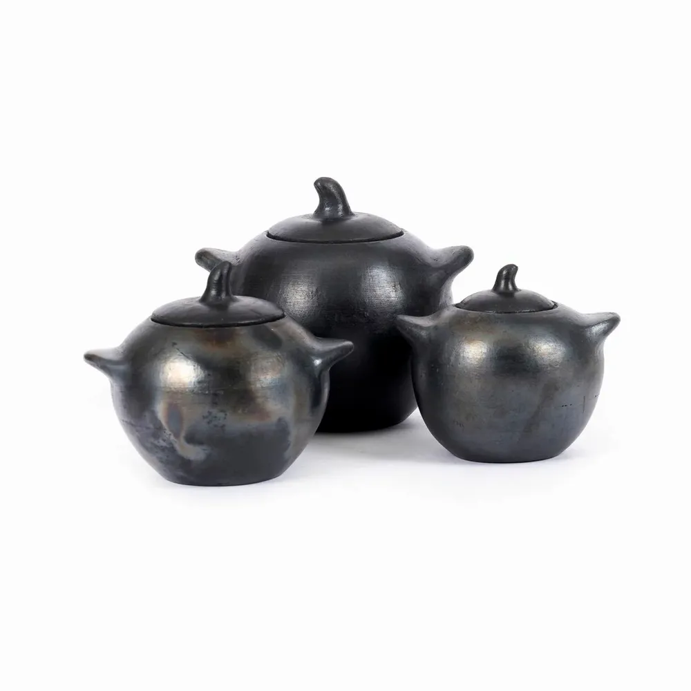 Platter and bowls - The Burned Jar - S - BAZAR BIZAR LIVING