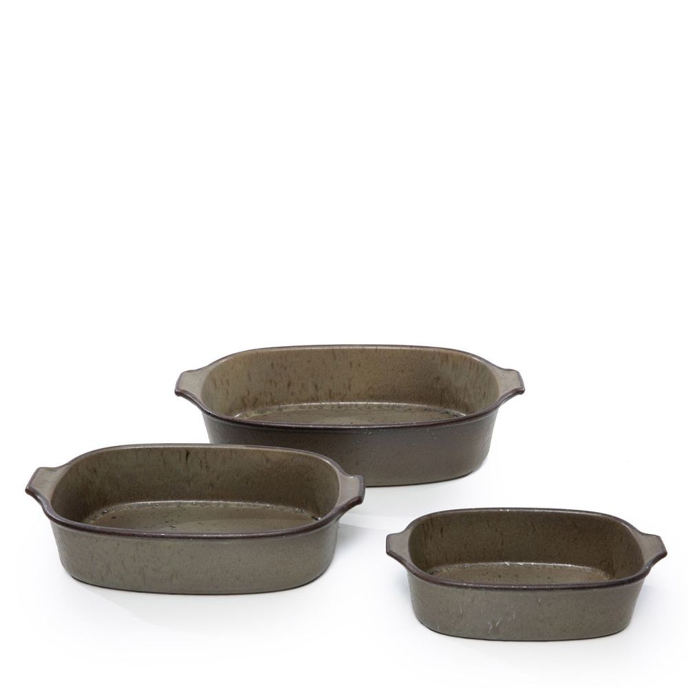 Platter and bowls - The Comporta Oven Tray - Green - S - BAZAR BIZAR LIVING