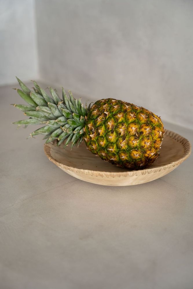 Platter and bowls - The Tag Me Bowl - Natural - L - BAZAR BIZAR LIVING