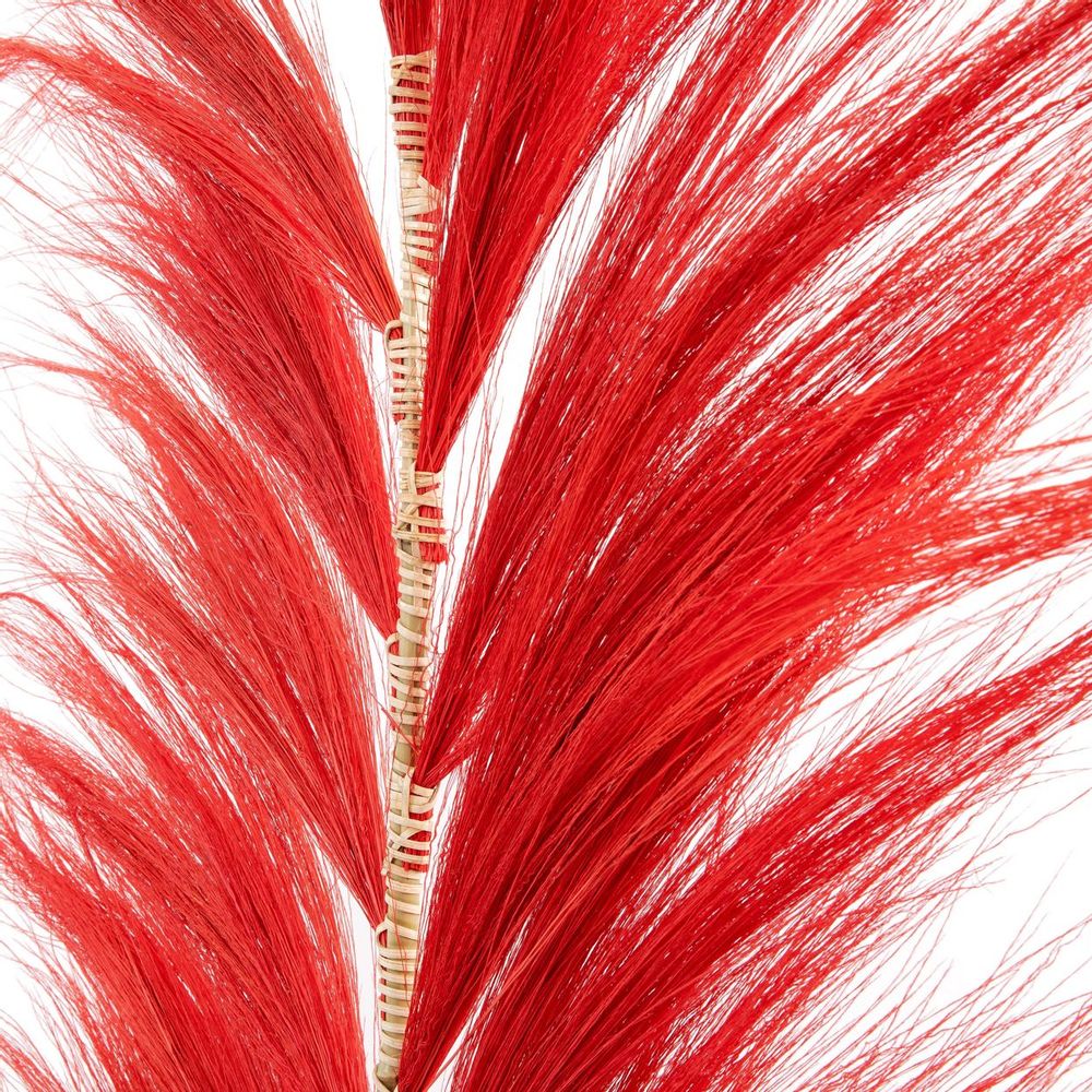 Decorative objects - The Stunning Leaf - Vibrant Red - Set of 6 - BAZAR BIZAR LIVING