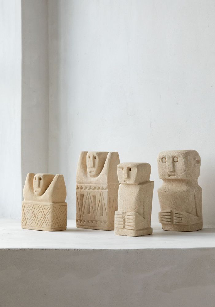 Sculptures, statuettes and miniatures - The Sumba Stone #15 - BAZAR BIZAR LIVING