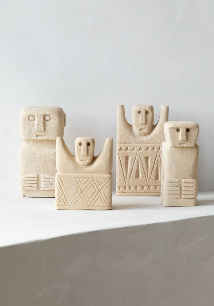Sculptures, statuettes and miniatures - The Sumba Stone #15 - BAZAR BIZAR LIVING