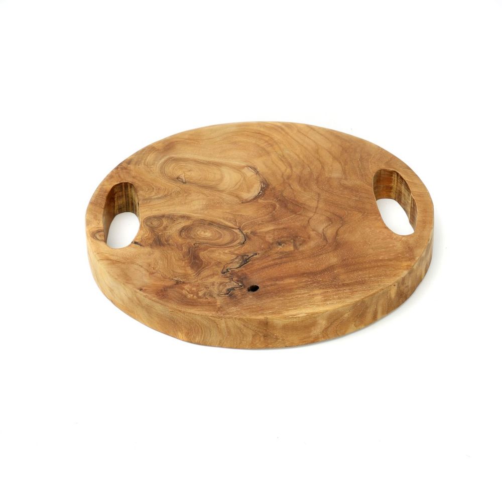 Trays - The Teak Root Tray - Natural - S - BAZAR BIZAR LIVING