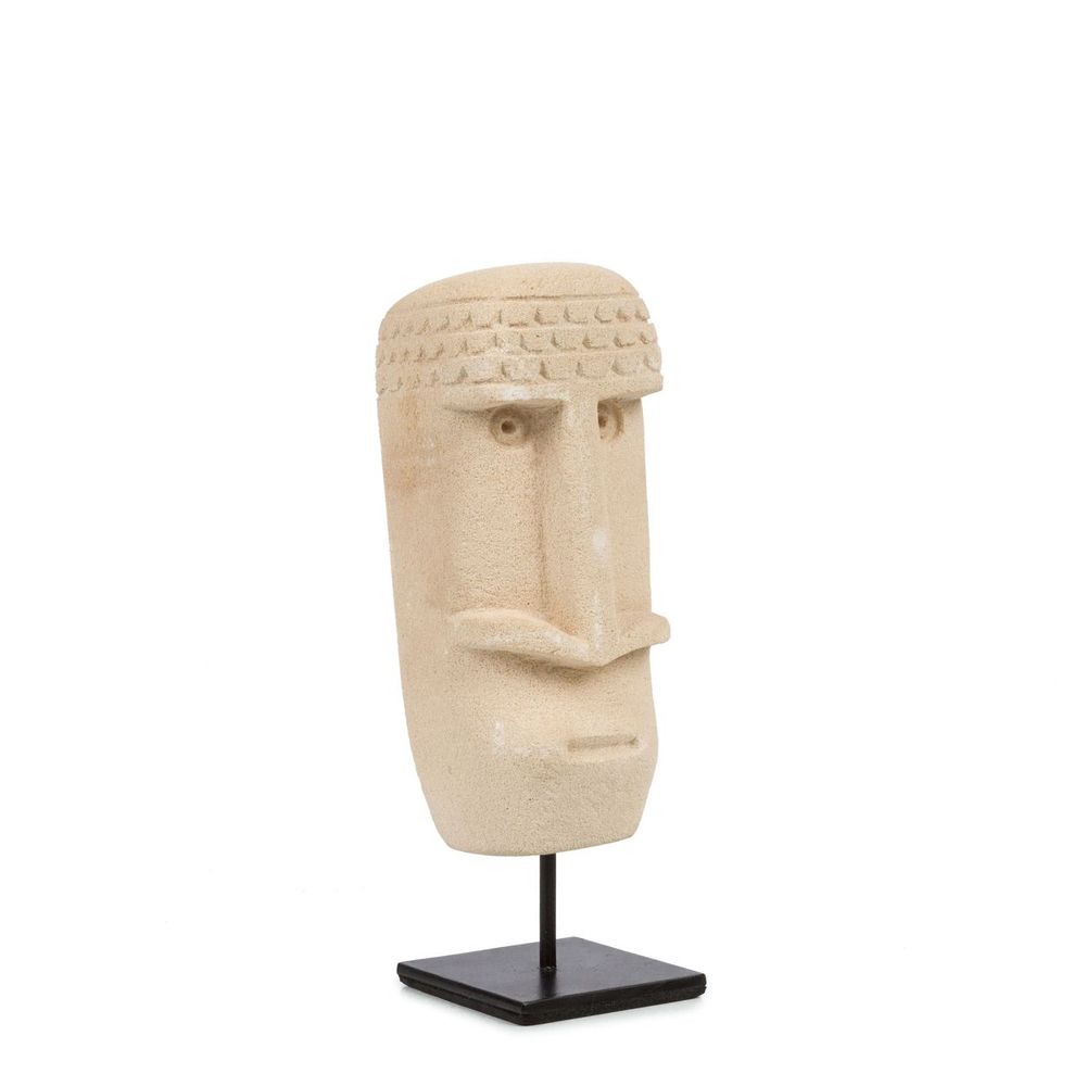 Sculptures, statuettes and miniatures - The Sumba Stone #21 on Stand - BAZAR BIZAR LIVING
