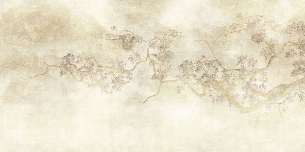 Revêtements muraux - Papier peint spécial salle de bains Regarde Les Fleurs - LA MAISON MURAEM