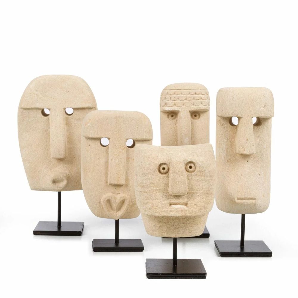 Sculptures, statuettes et miniatures - La Pierre De Sumba Sur Pied #23 - BAZAR BIZAR LIVING