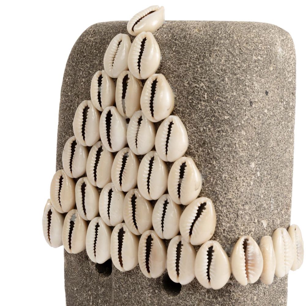 Sculptures, statuettes and miniatures - The Sumba Stone #32 on Stand - BAZAR BIZAR LIVING