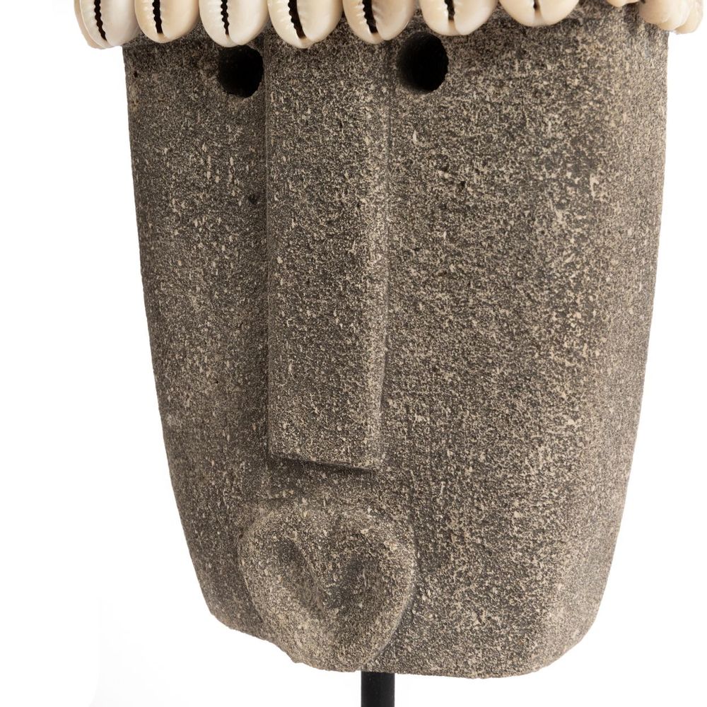 Sculptures, statuettes and miniatures - The Sumba Stone #32 on Stand - BAZAR BIZAR LIVING