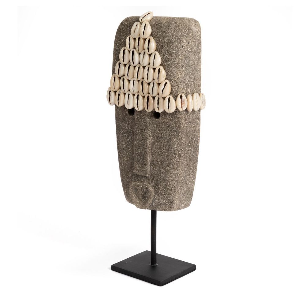 Sculptures, statuettes and miniatures - The Sumba Stone #32 on Stand - BAZAR BIZAR LIVING
