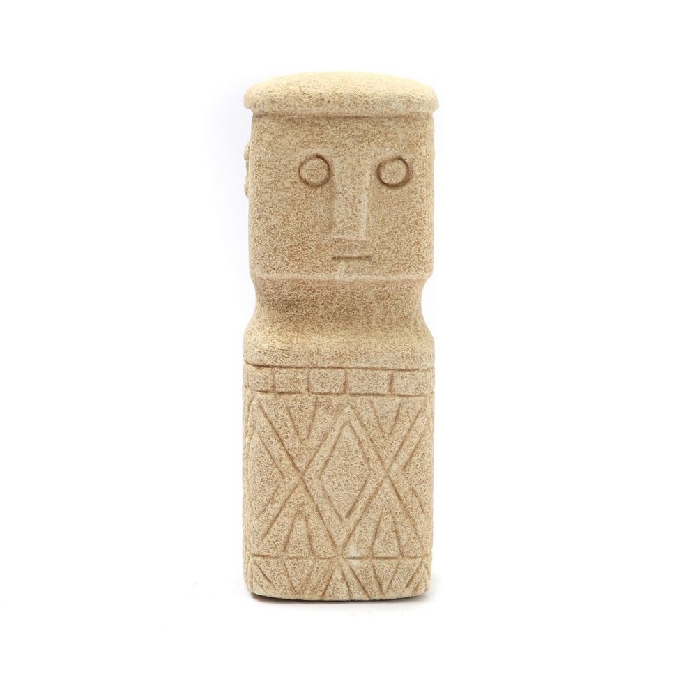 Sculptures, statuettes and miniatures - The Sumba Stone Statue #03 - BAZAR BIZAR LIVING
