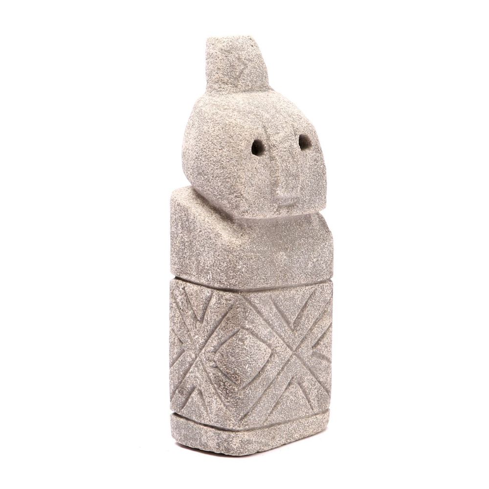 Sculptures, statuettes and miniatures - The Sumba Stone Statue #06 - BAZAR BIZAR LIVING