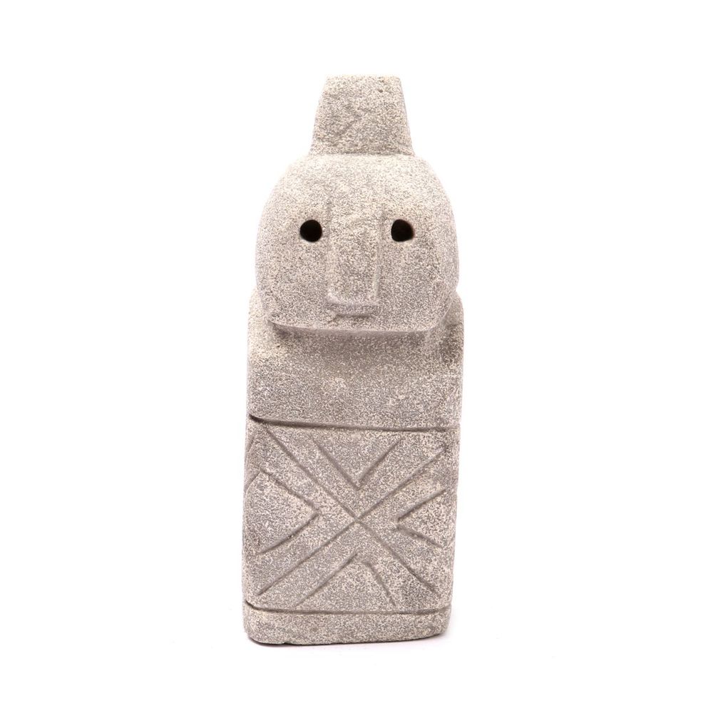 Sculptures, statuettes and miniatures - The Sumba Stone Statue #06 - BAZAR BIZAR LIVING