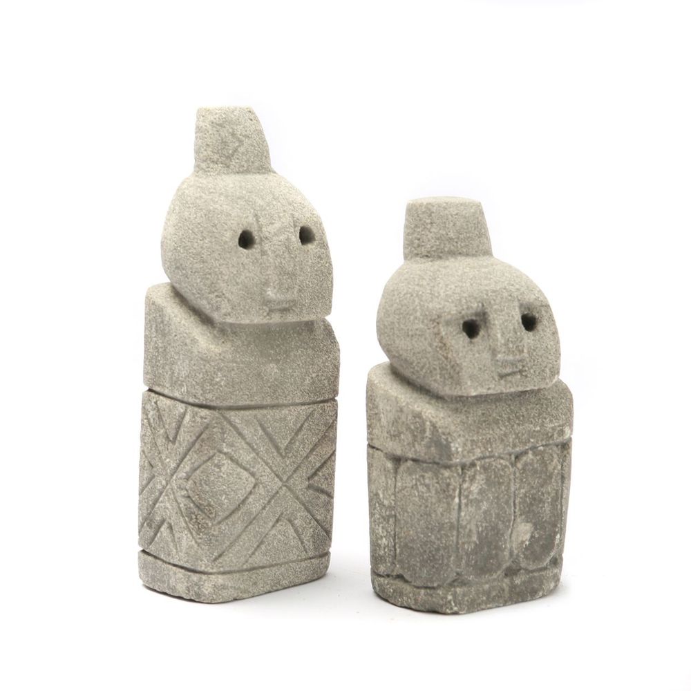Sculptures, statuettes and miniatures - The Sumba Stone Statue #06 - BAZAR BIZAR LIVING