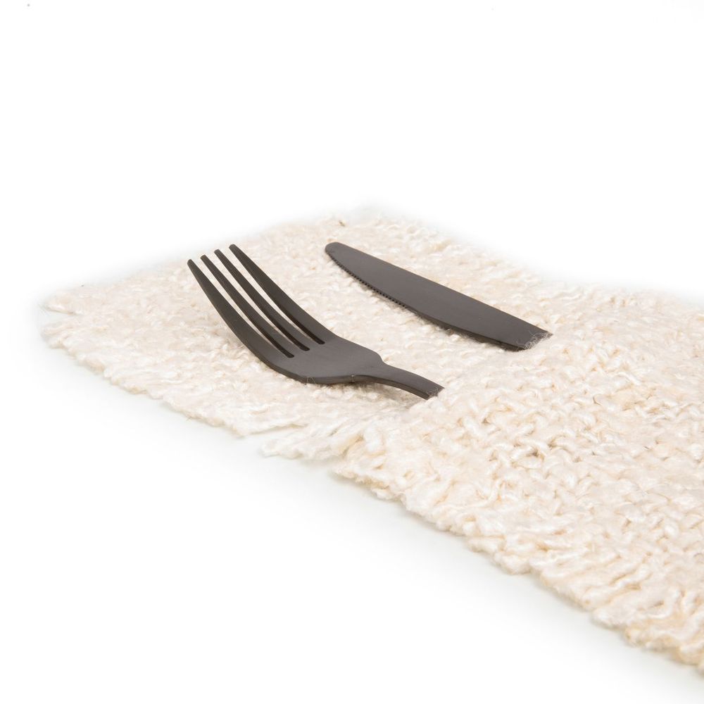 Couverts de service - Le Porte-Couverts Oh My Gee - Créme - Lot De 4 - BAZAR BIZAR LIVING