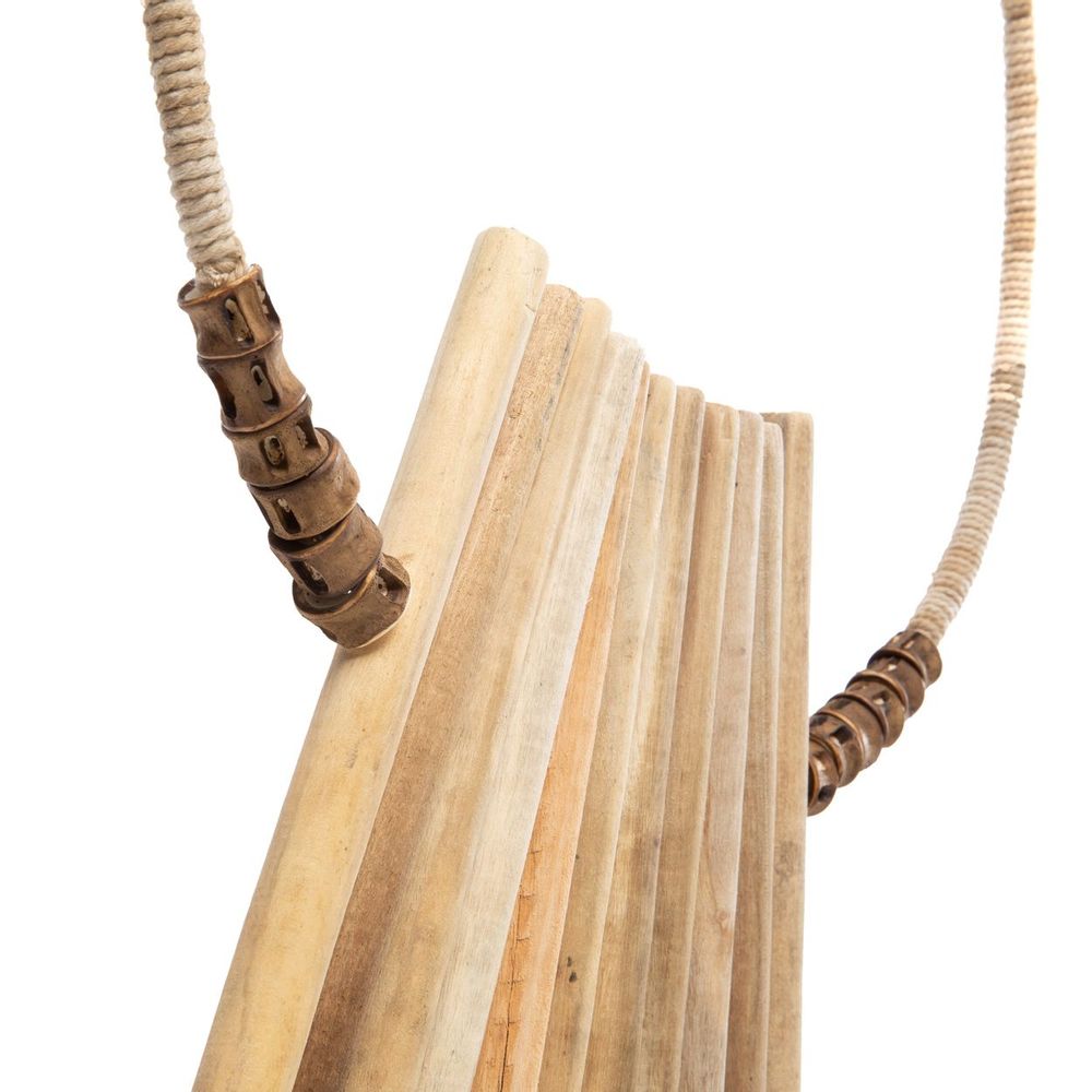 Decorative objects - The Wooden Sticks On Stand - Natural - BAZAR BIZAR LIVING