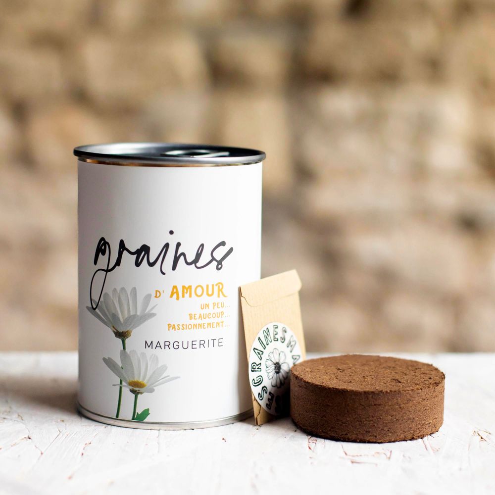 Gifts - Sowing kit\” seeds of love\ " - MAUVAISES GRAINES