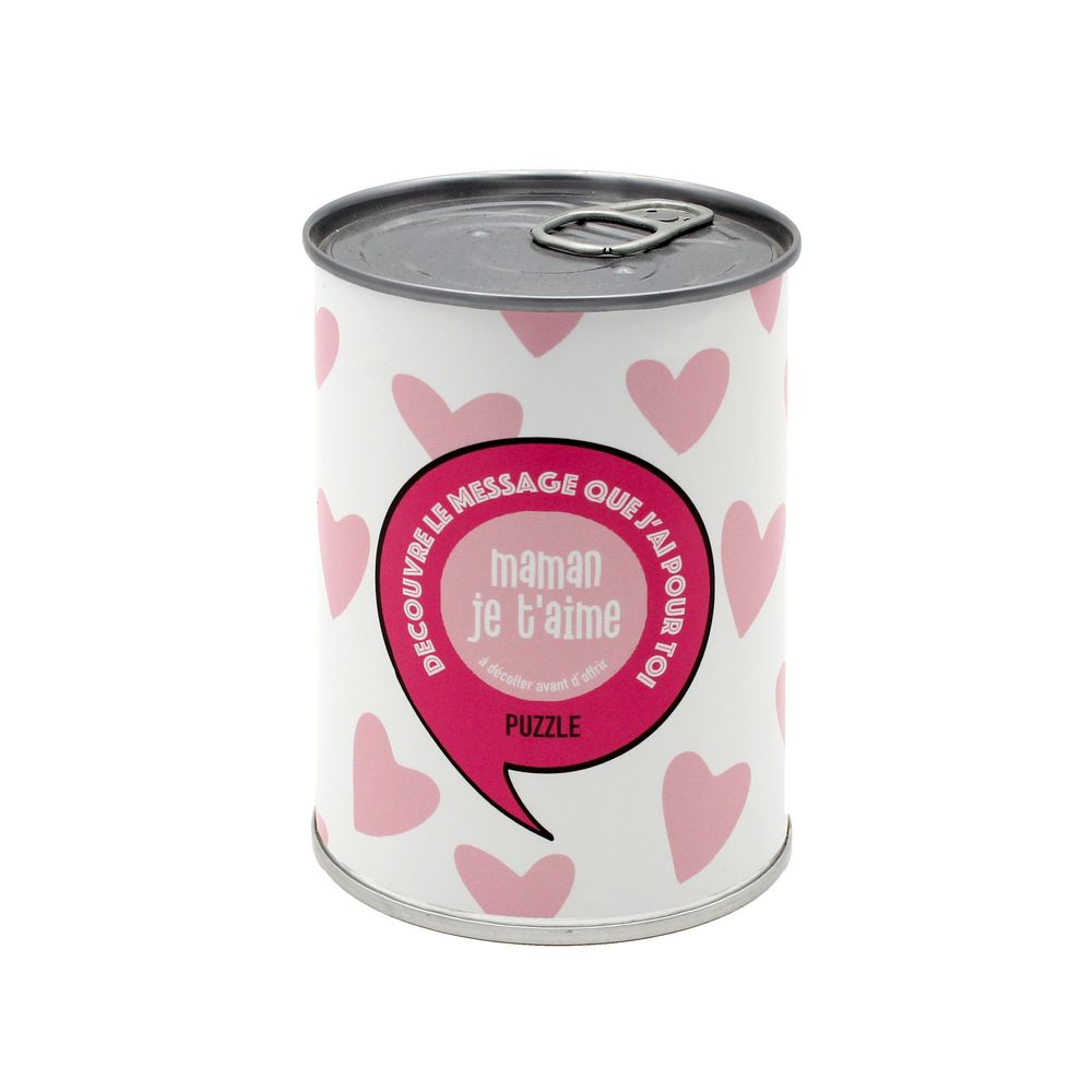 Cadeaux - Puzzle à message "Maman je t'aime" produit 100% français - BWAT