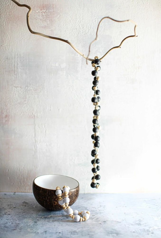 Jewelry - The Canggu Necklace - Natural Black - BAZAR BIZAR LIVING