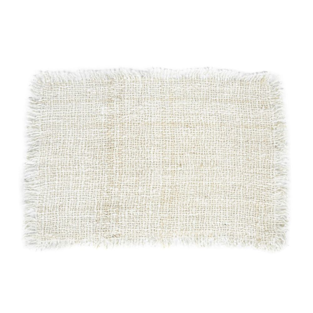 Placemats - The Oh My Gee Placemat - Cream - Set of 4 - BAZAR BIZAR LIVING