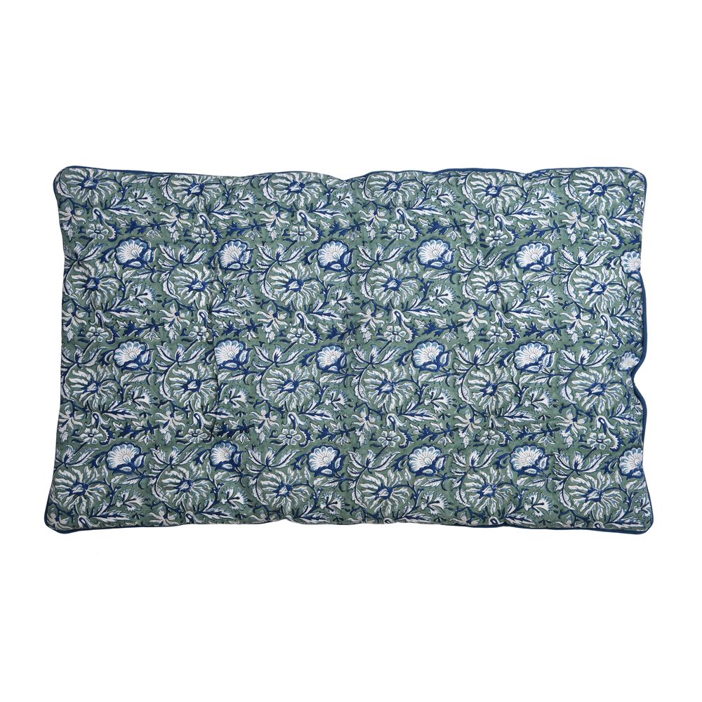 Linge de lit - Matelas d'appoint Bali imprimé blockprint - MAISON LILO