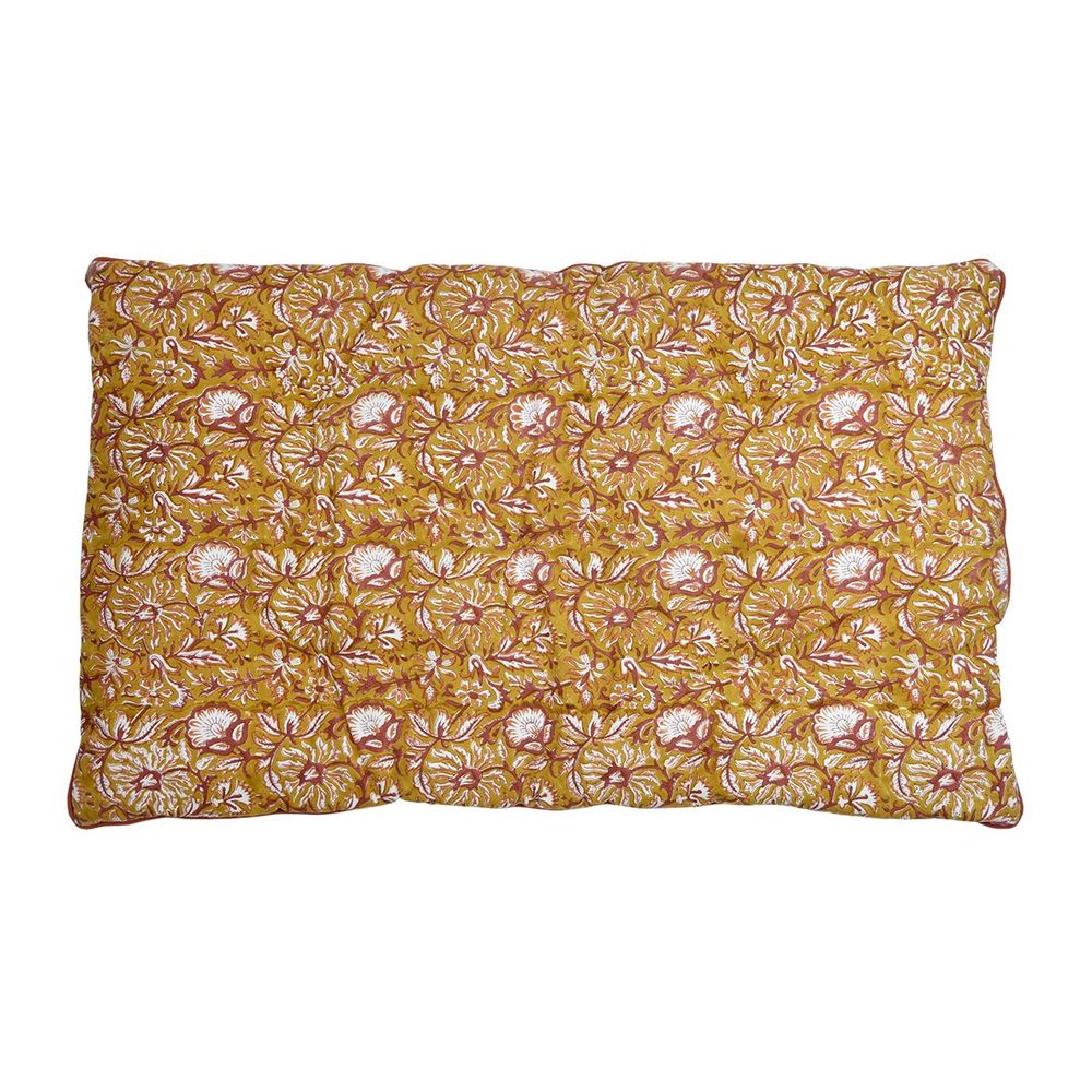 Linge de lit - Matelas d'appoint Bali imprimé blockprint - MAISON LILO