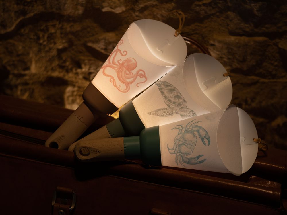 Decorative objects - Passe-Partout Nomad Lamp Set\" Orphie\ " - MAISON POLOCHON