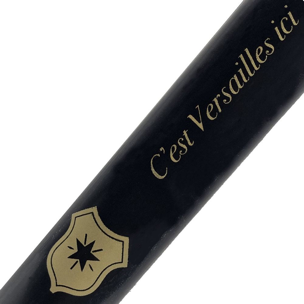 Decorative objects - 6 black candles with messages screen-printed in matt gold. - YLUSTRE