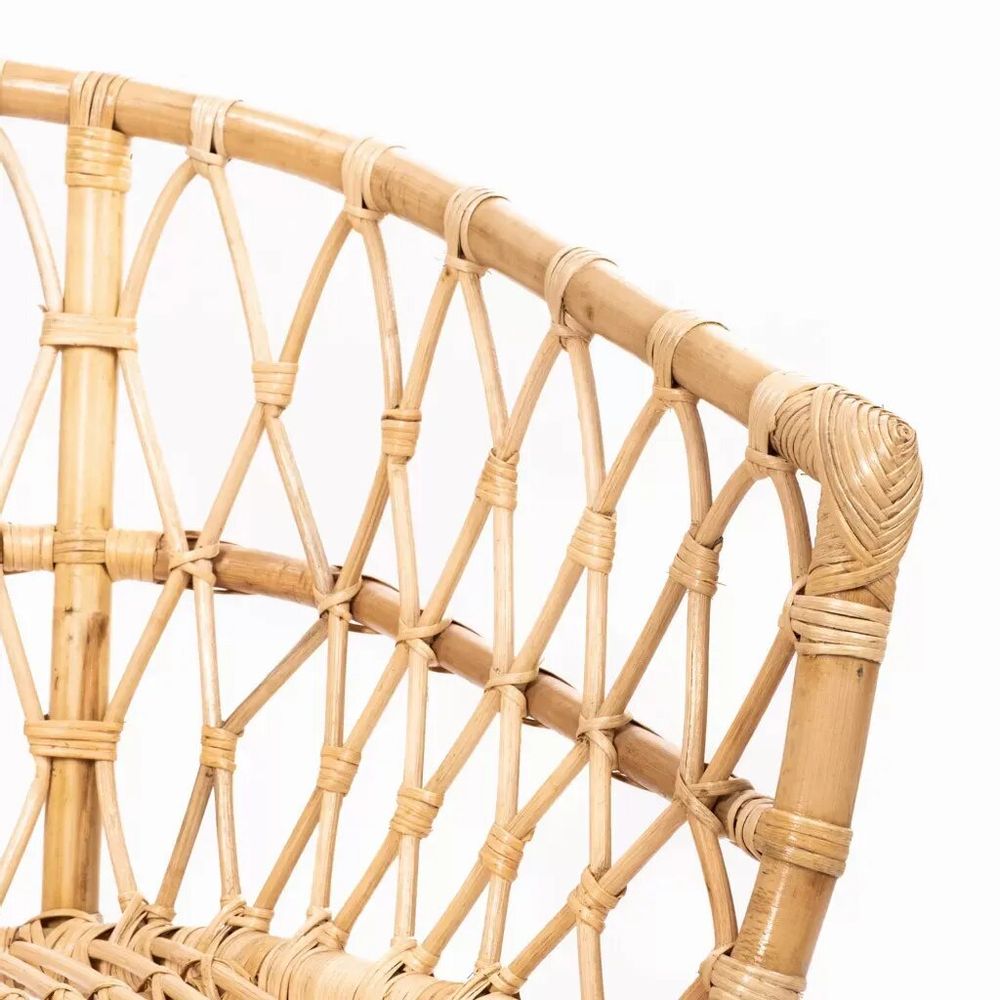 Fauteuils - LESKY - Fauteuil en rotin avec coussins - HYDILE