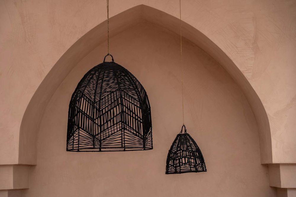 Hanging lights - The Bala Pendant - Black - L - BAZAR BIZAR LIVING
