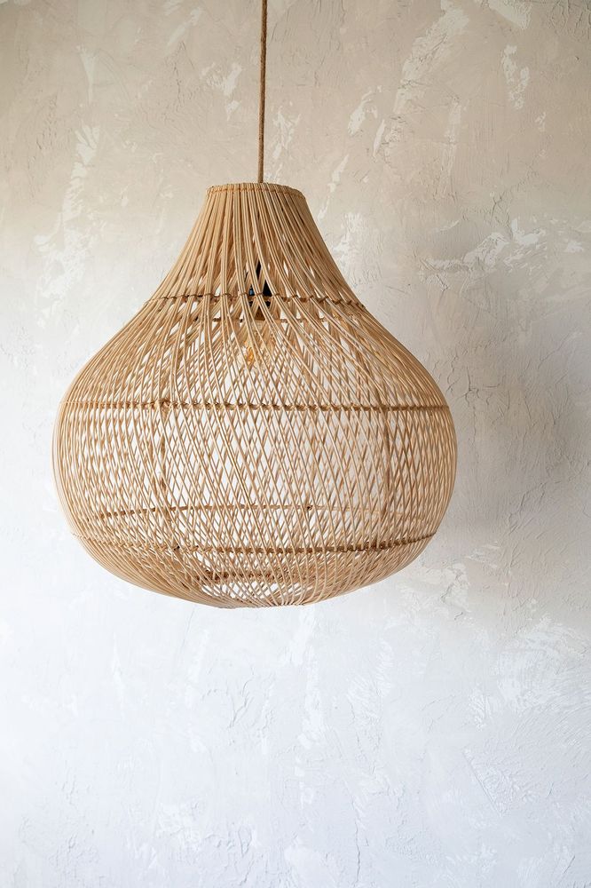 Hanging lights - The Bottle Pendant - Natural - M - BAZAR BIZAR LIVING