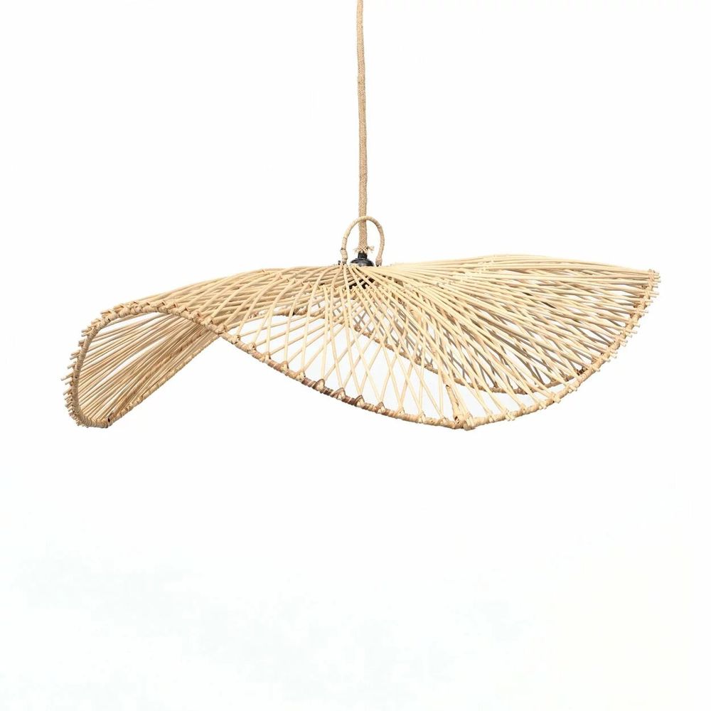 Hanging lights - The Chapeau Pendant - Natural - L - BAZAR BIZAR LIVING