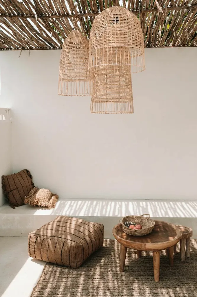 Suspensions - Le Pendentif Elba - Naturel - M - BAZAR BIZAR LIVING