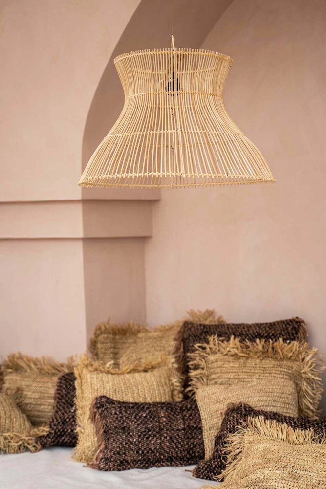Hanging lights - The Flirt Pendant - Natural - L - BAZAR BIZAR LIVING