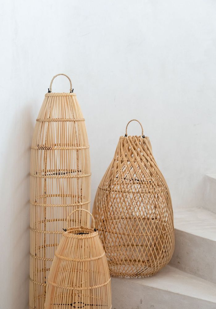 Suspensions - L'Abat-jour Kendi - Naturel - BAZAR BIZAR LIVING