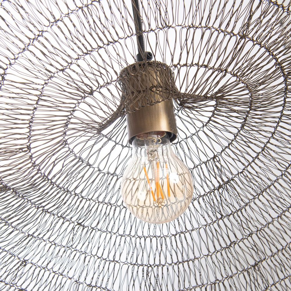 Suspensions - L'Abat-jour Namaste - Laiton - M - BAZAR BIZAR LIVING