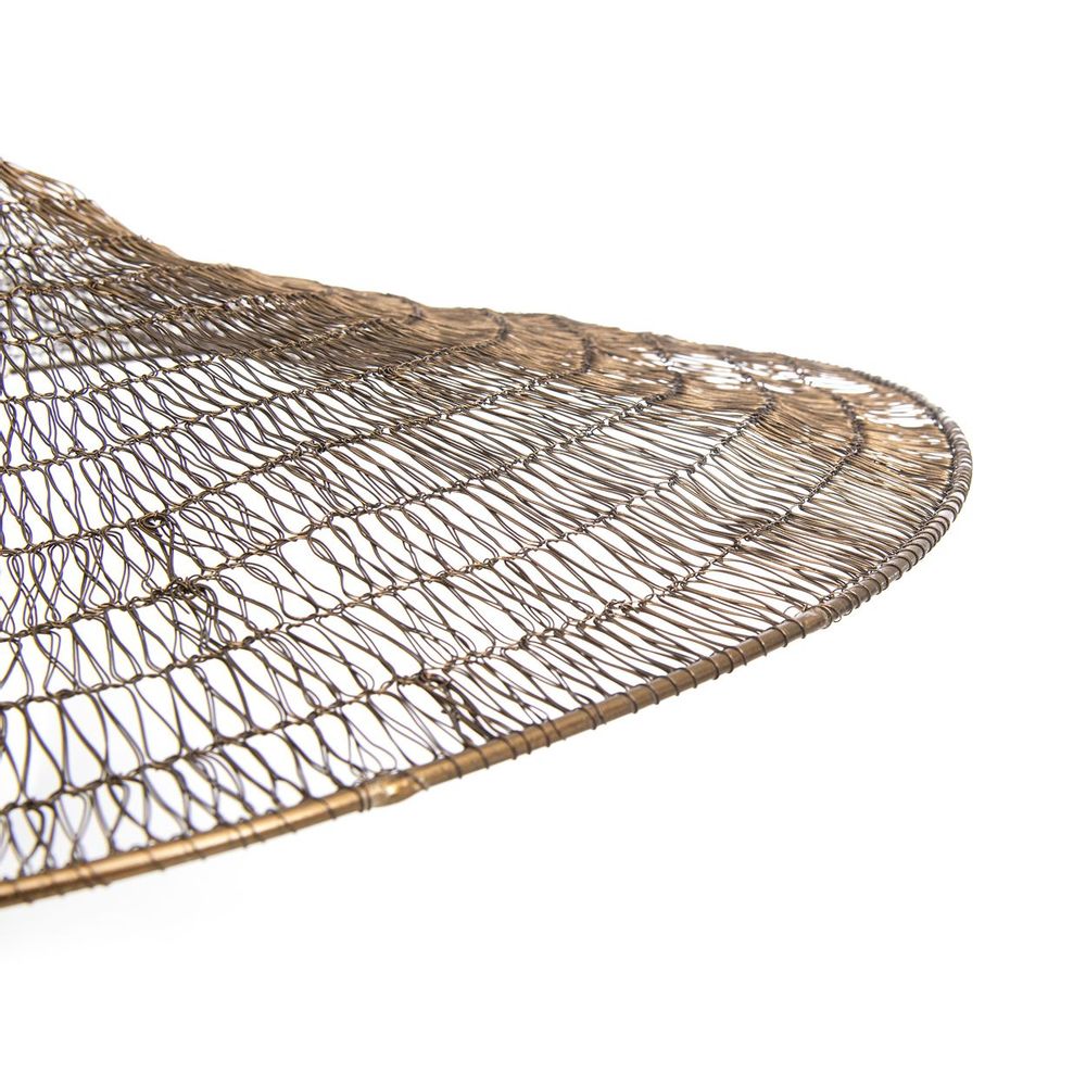 Suspensions - L'Abat-jour Namaste - Laiton - M - BAZAR BIZAR LIVING