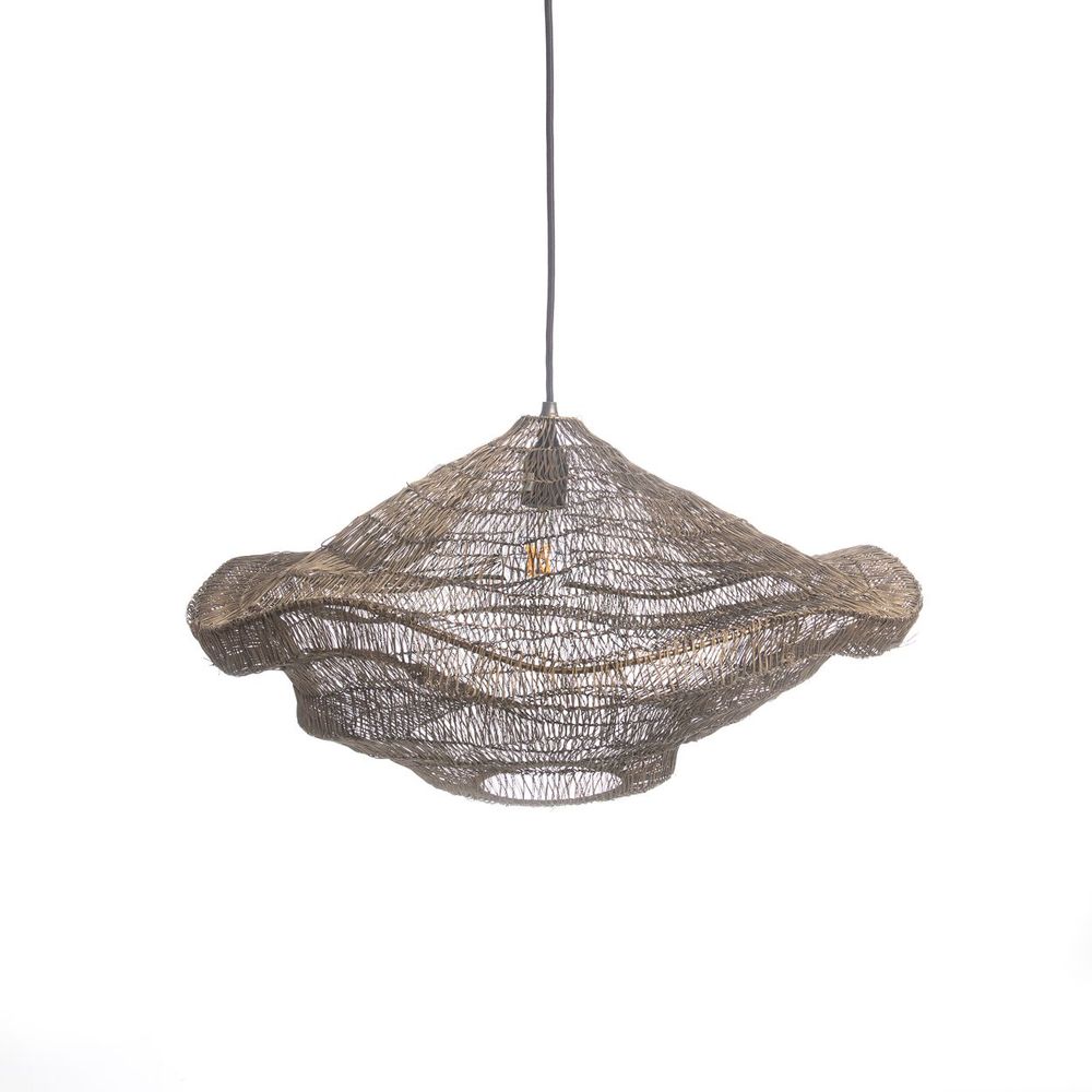 Hanging lights - The Oyster Pendant - Brass - M - BAZAR BIZAR LIVING