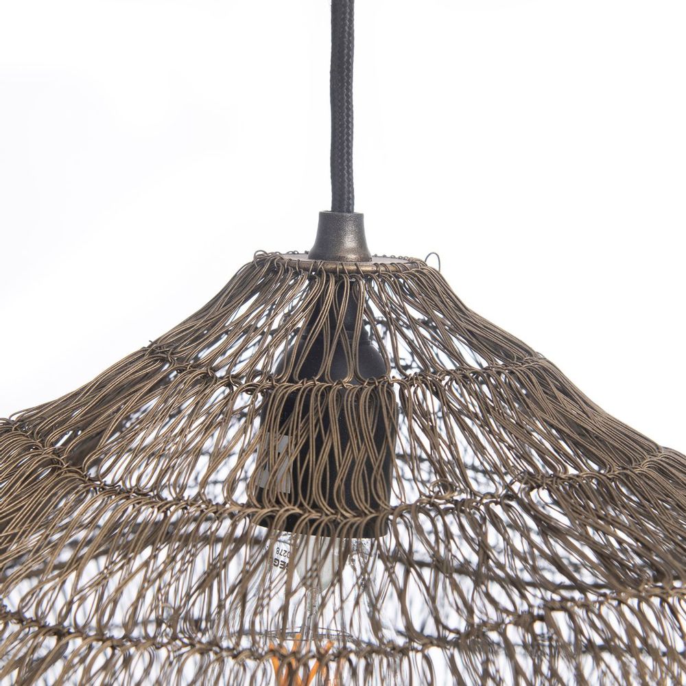 Hanging lights - The Oyster Pendant - Brass - M - BAZAR BIZAR LIVING