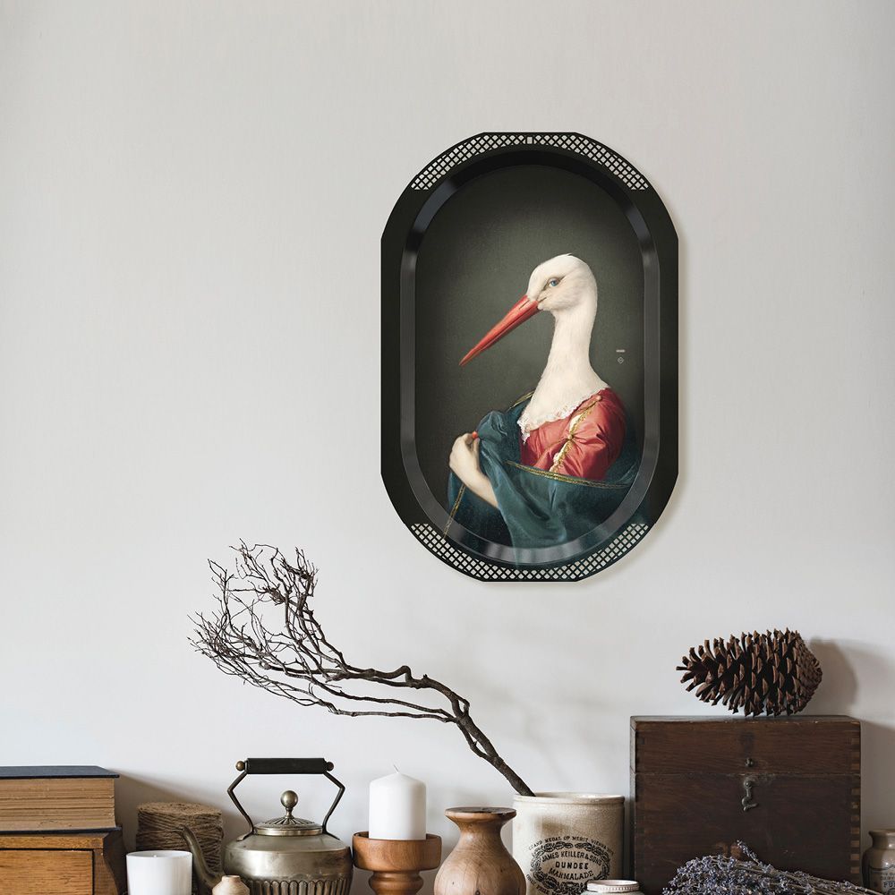 Objets de décoration - MADAME LA CIGOGNE - Plateau Oblong - IBRIDE