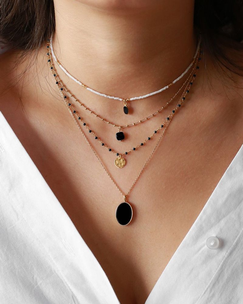 Jewelry - Mini Stones necklace - NILAÏ PARIS