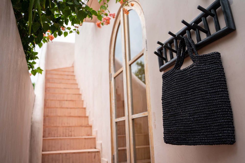 Bags and totes - The Island Tote - Black - BAZAR BIZAR LIVING