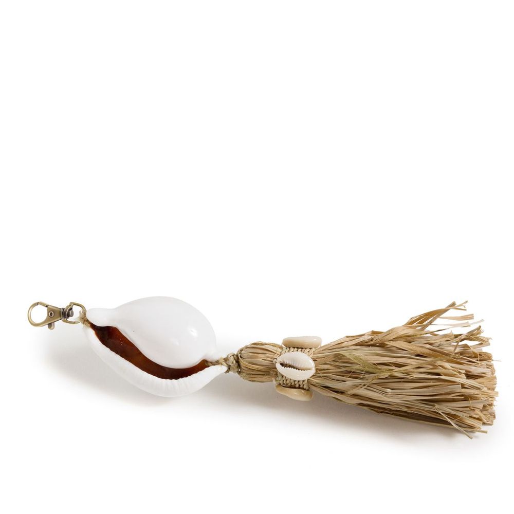 Decorative objects - The Kubu Keychain - White Natural - BAZAR BIZAR LIVING