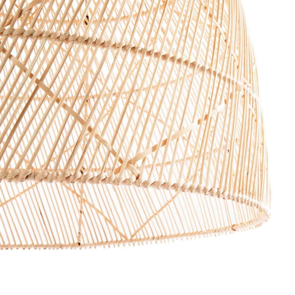 Hanging lights - The Twister Pendant - Natural - M - BAZAR BIZAR LIVING