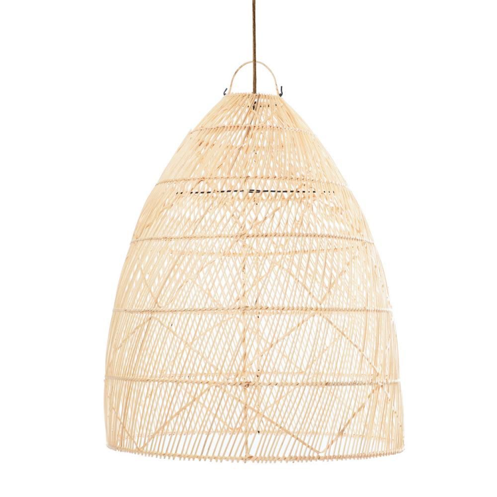 Hanging lights - The Twister Pendant - Natural - M - BAZAR BIZAR LIVING