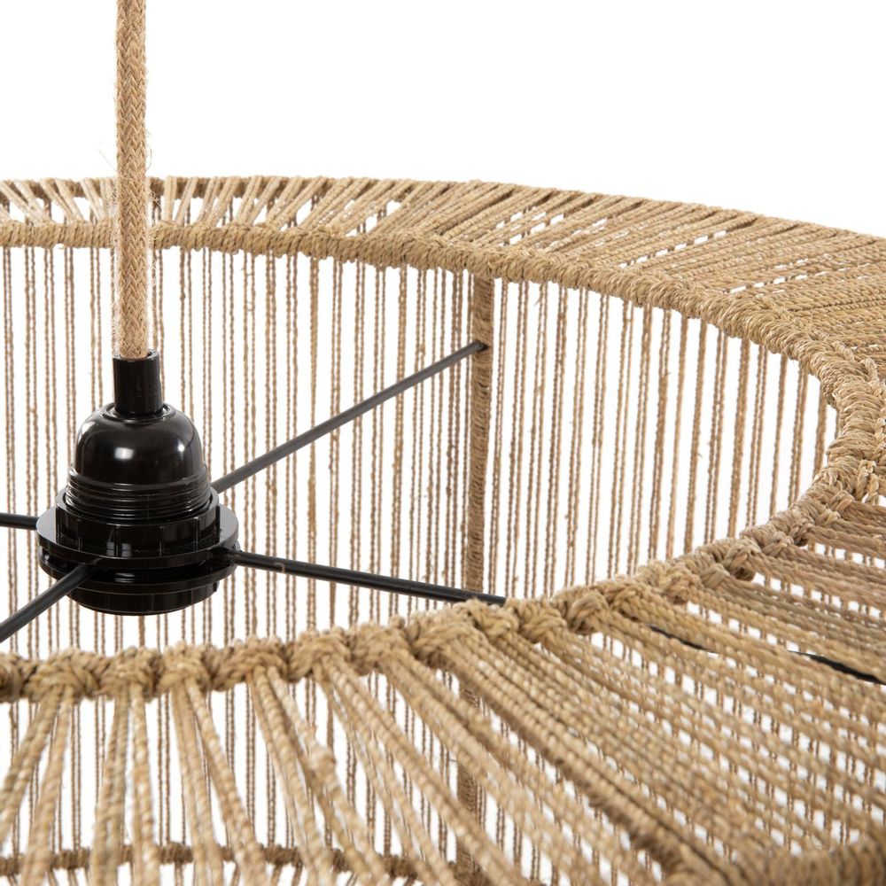 Hanging lights - The Uni Pendant - Natural - L - BAZAR BIZAR LIVING